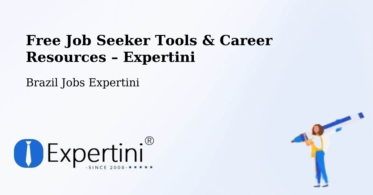 Free Job Seeker Tools & Career Resources – Araçagi - Araçagi, Brazil Jobs Expertini