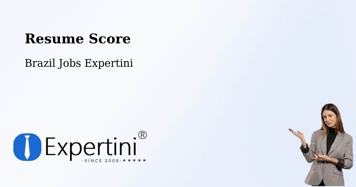 Resume Score & Job Description Match Tool – Araçagi - Brazil Jobs Expertini